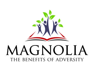 Magnolia        The Benefits of Adversity logo design by jetzu
