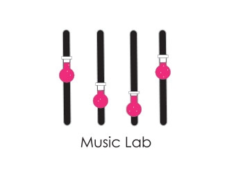 Music Lab logo design by not2shabby