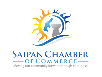 Saipan Chamber of Commerce logo design by onamel