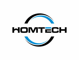 HOMTECH logo design by santrie