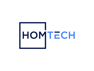 HOMTECH logo design by oke2angconcept