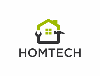 HOMTECH logo design by luckyprasetyo