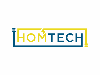 HOMTECH logo design by checx