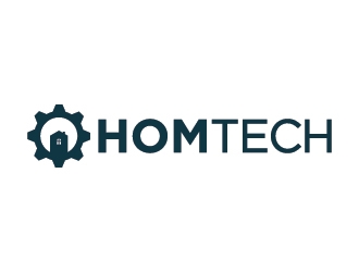 HOMTECH logo design by Fear