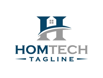 HOMTECH logo design by akilis13