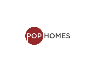 PoP Homes logo design by bricton