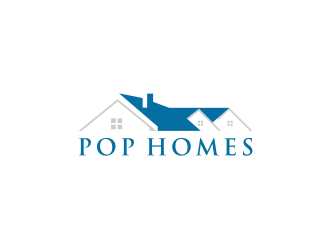 PoP Homes logo design by logitec