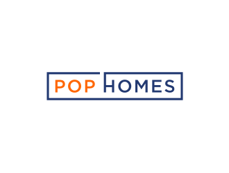 PoP Homes logo design by bricton