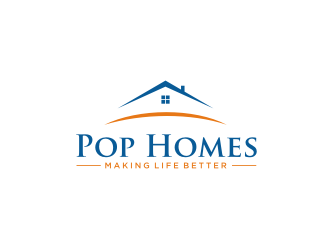 PoP Homes logo design by Barkah
