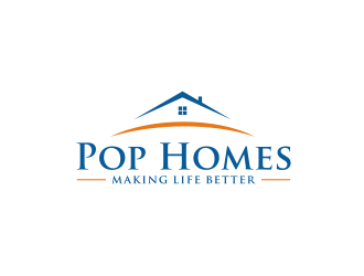 PoP Homes logo design by Barkah
