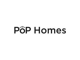 PoP Homes logo design by Gravity