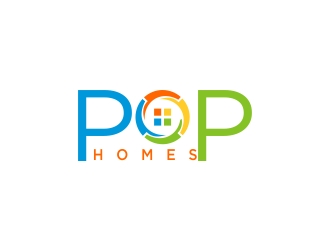 PoP Homes logo design by cikiyunn