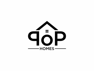 PoP Homes logo design by eagerly