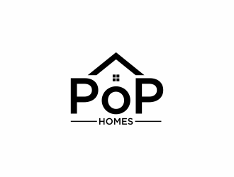 PoP Homes logo design by eagerly