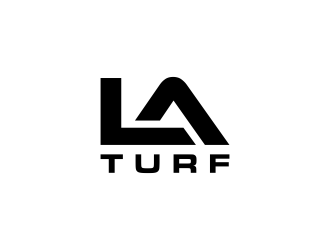 L A Turf logo design by p0peye