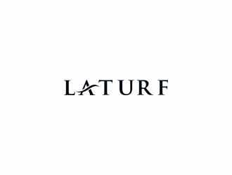 L A Turf logo design by violin