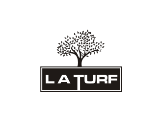 L A Turf logo design by cintya