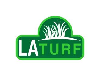 L A Turf logo design by mckris