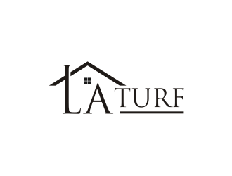 L A Turf logo design by blessings