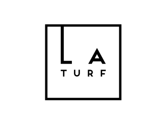 L A Turf logo design by EkoBooM