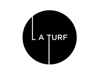 L A Turf logo design by EkoBooM