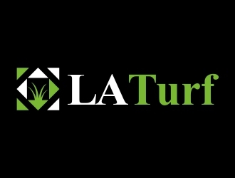 L A Turf logo design by adwebicon