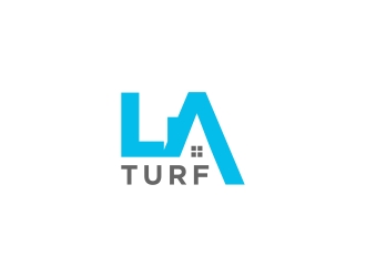 L A Turf logo design by noepran