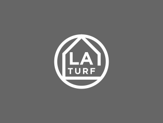 L A Turf logo design by noepran