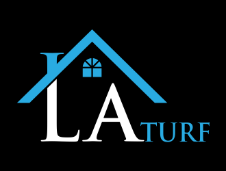 L A Turf logo design by cahyobragas