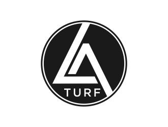 L A Turf logo design by cahyobragas