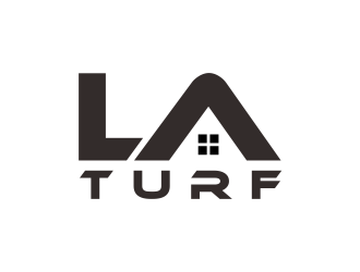 L A Turf logo design by creator_studios