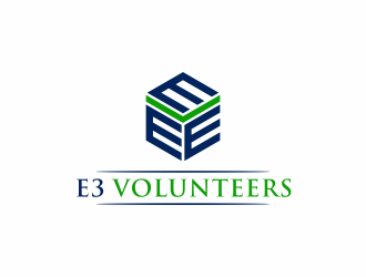 E3 Volunteers logo design by santrie