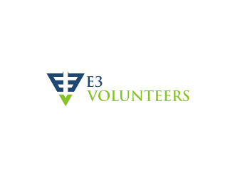 E3 Volunteers logo design by Rizqy