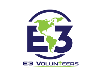 E3 Volunteers logo design by vinve