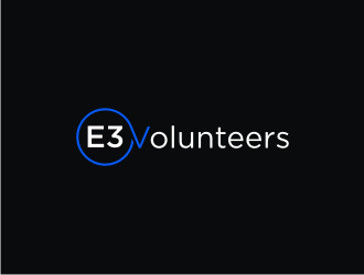 E3 Volunteers logo design by Adundas
