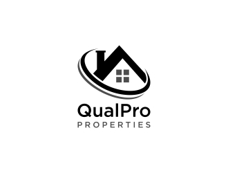 QualPro Properties logo design by N3V4
