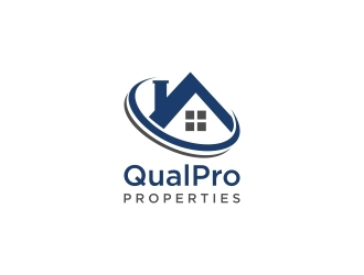 QualPro Properties logo design by N3V4