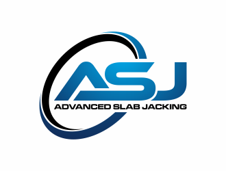 Advanced Slab Jacking logo design by eagerly