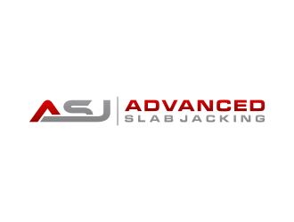 Advanced Slab Jacking logo design by BlessedArt