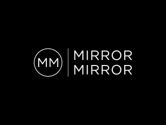 Mirror.Mirror logo design by haidar