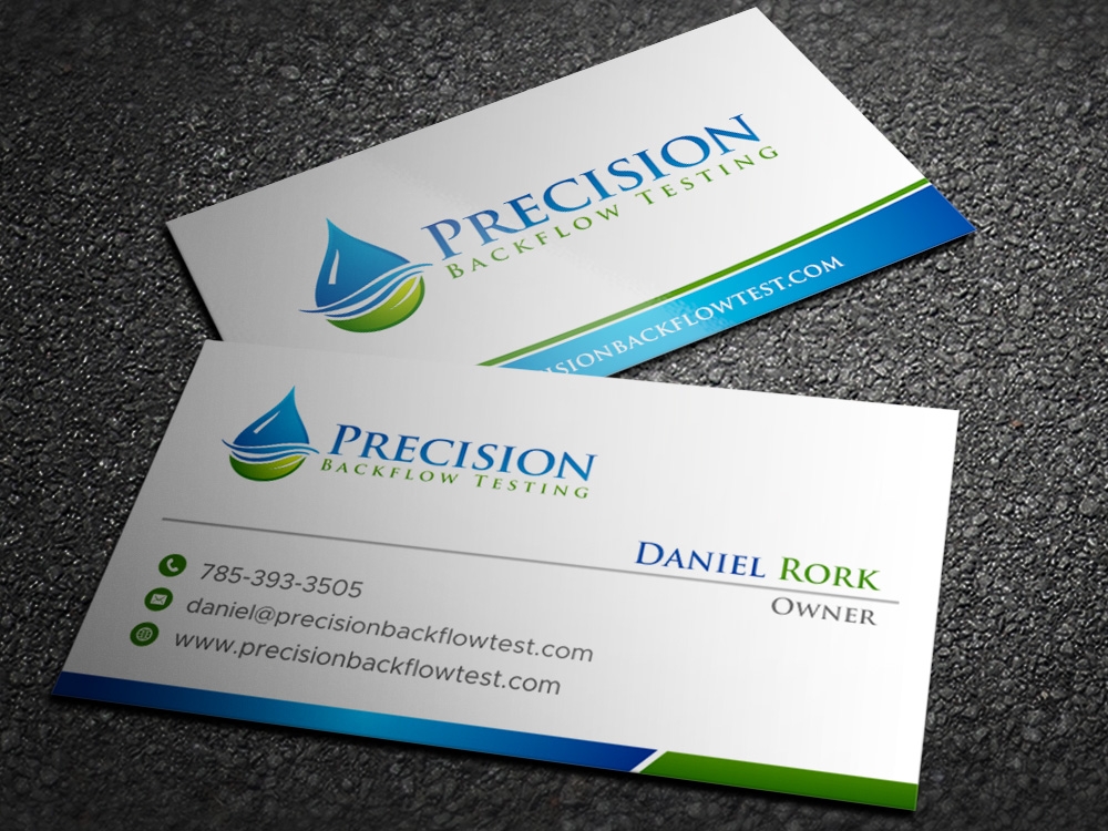 Precision Backflow Testing logo design by Kindo