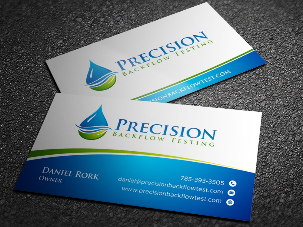 Precision Backflow Testing logo design by Kindo