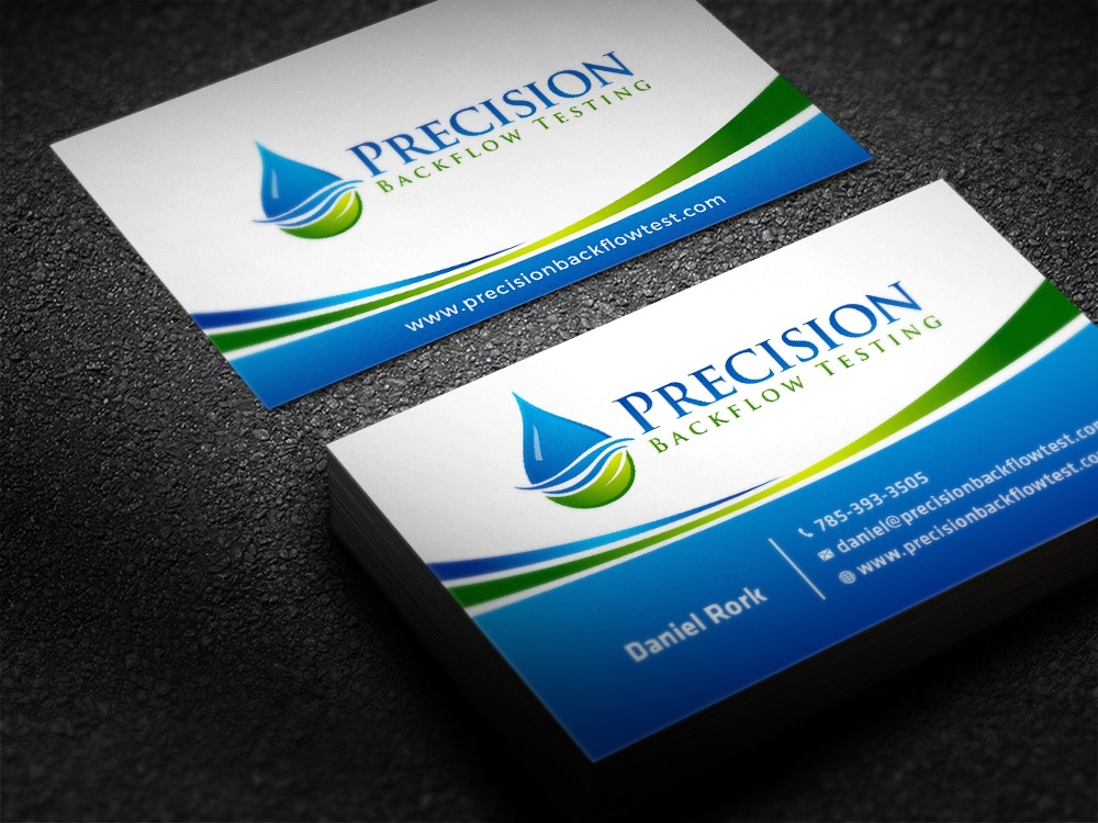 Precision Backflow Testing logo design by scriotx