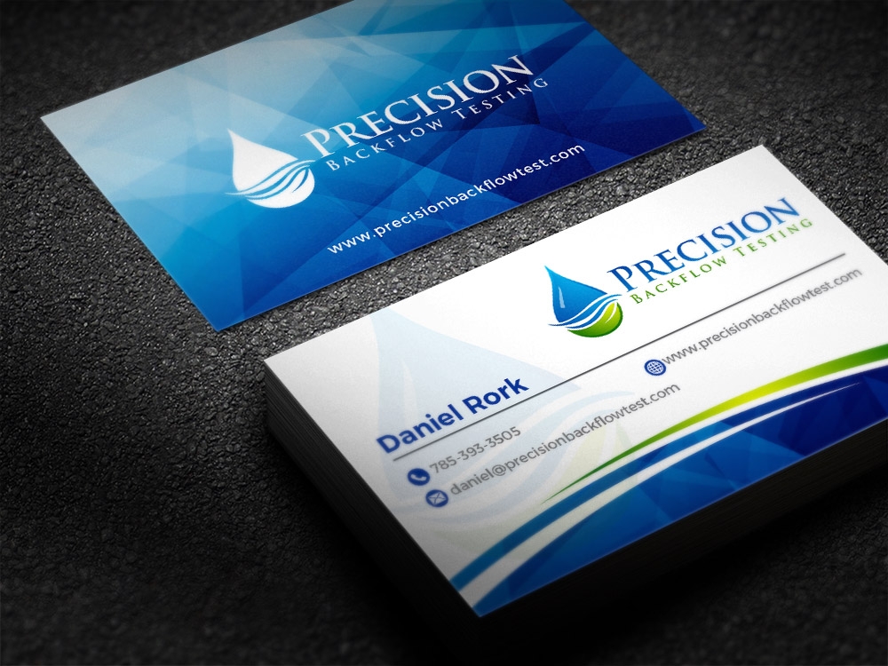Precision Backflow Testing logo design by scriotx
