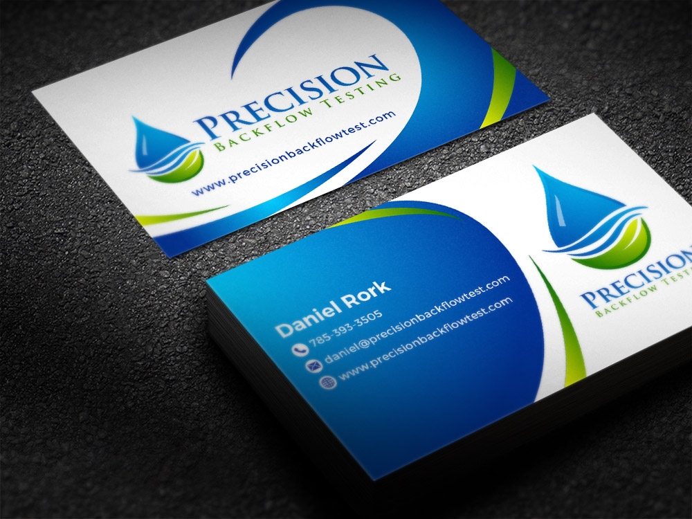 Precision Backflow Testing logo design by scriotx