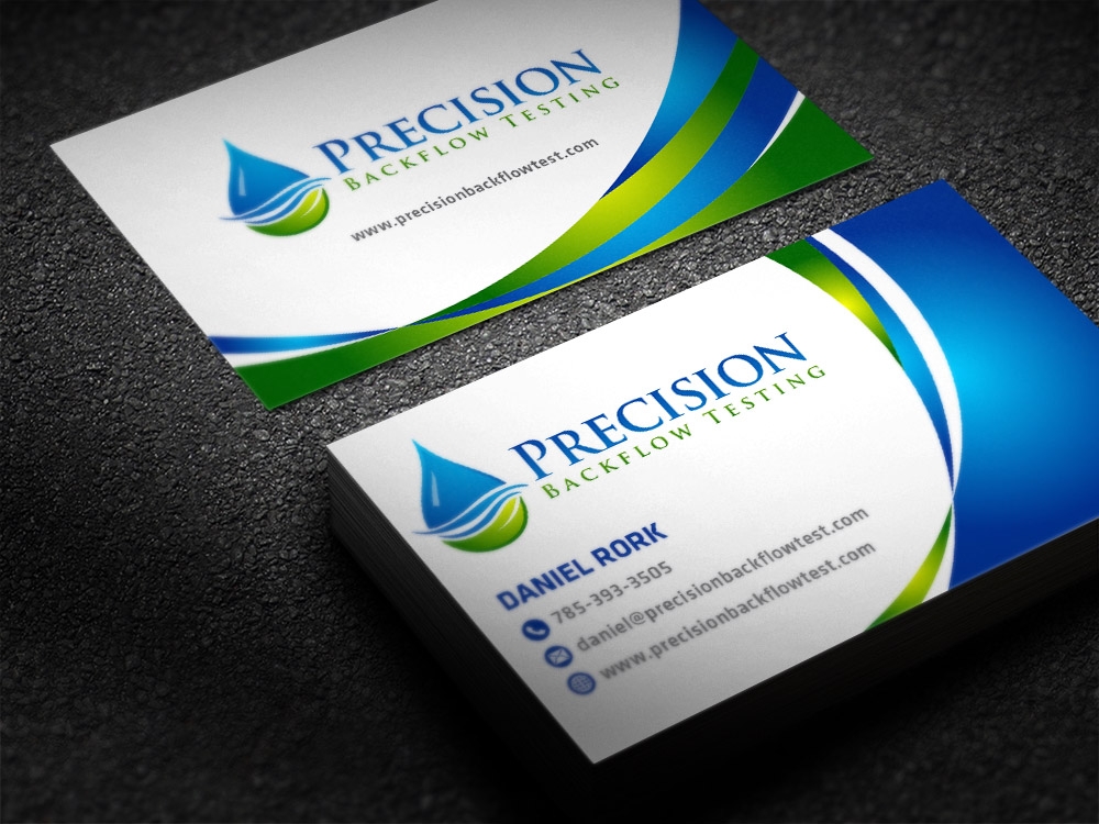 Precision Backflow Testing logo design by scriotx