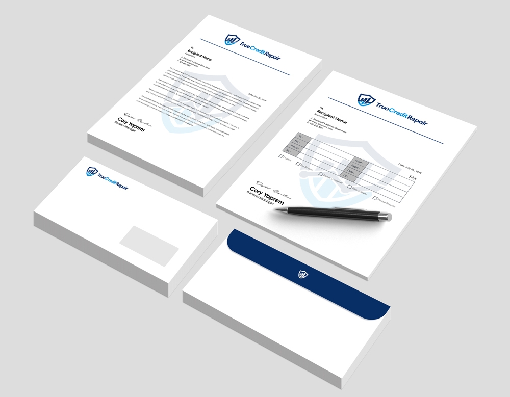 True Credit Repair logo design by abss