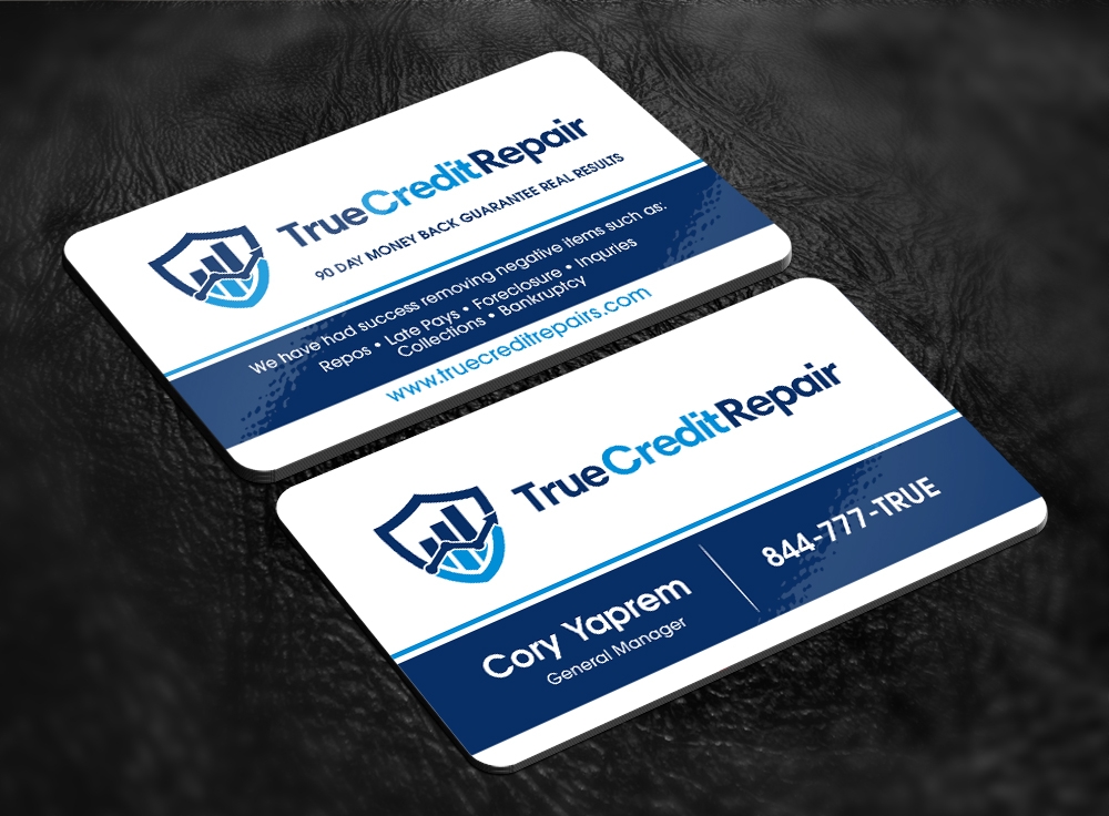 True Credit Repair logo design by abss