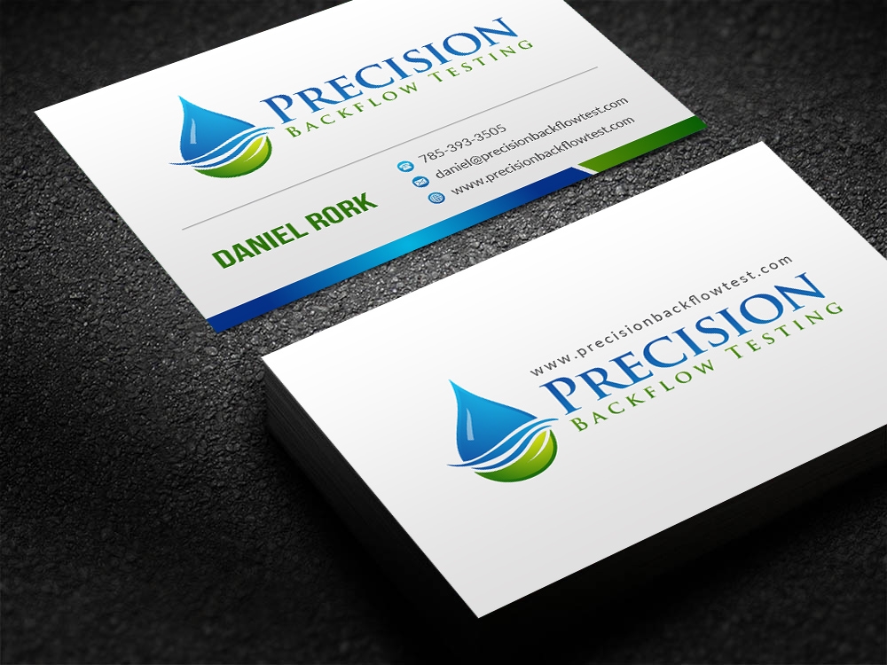 Precision Backflow Testing logo design by mattlyn