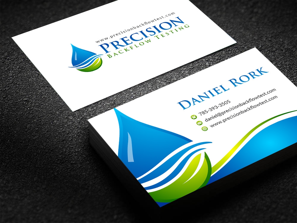 Precision Backflow Testing logo design by mattlyn